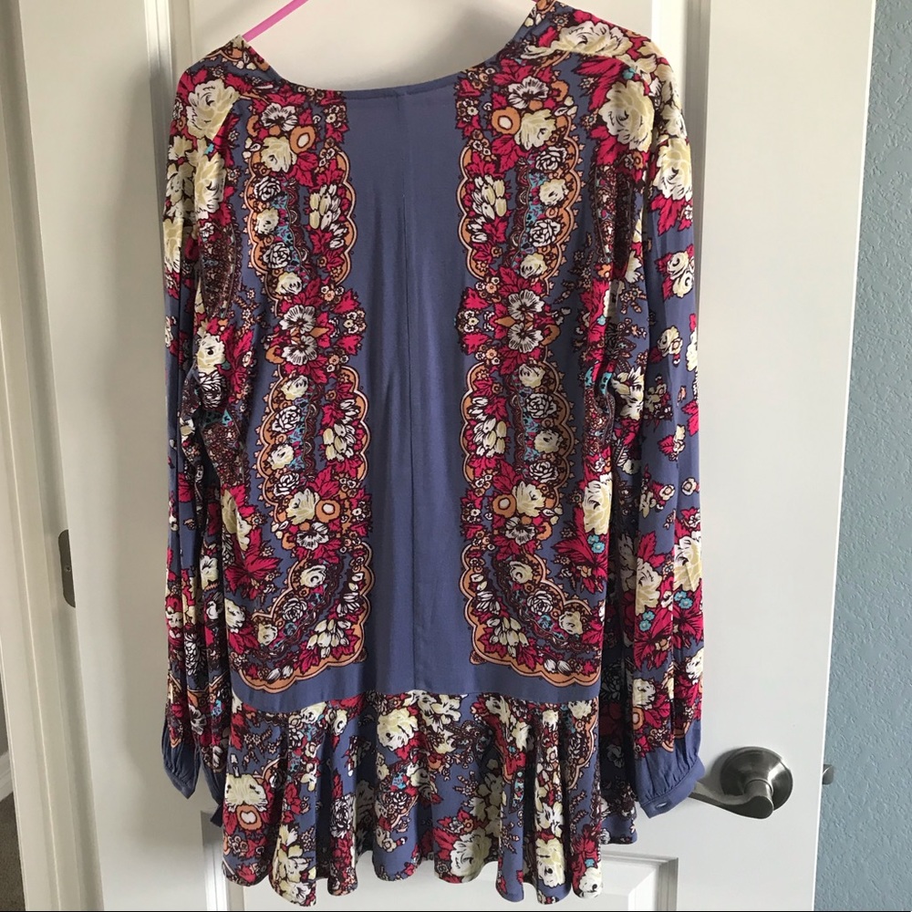 Free People tunic blouse